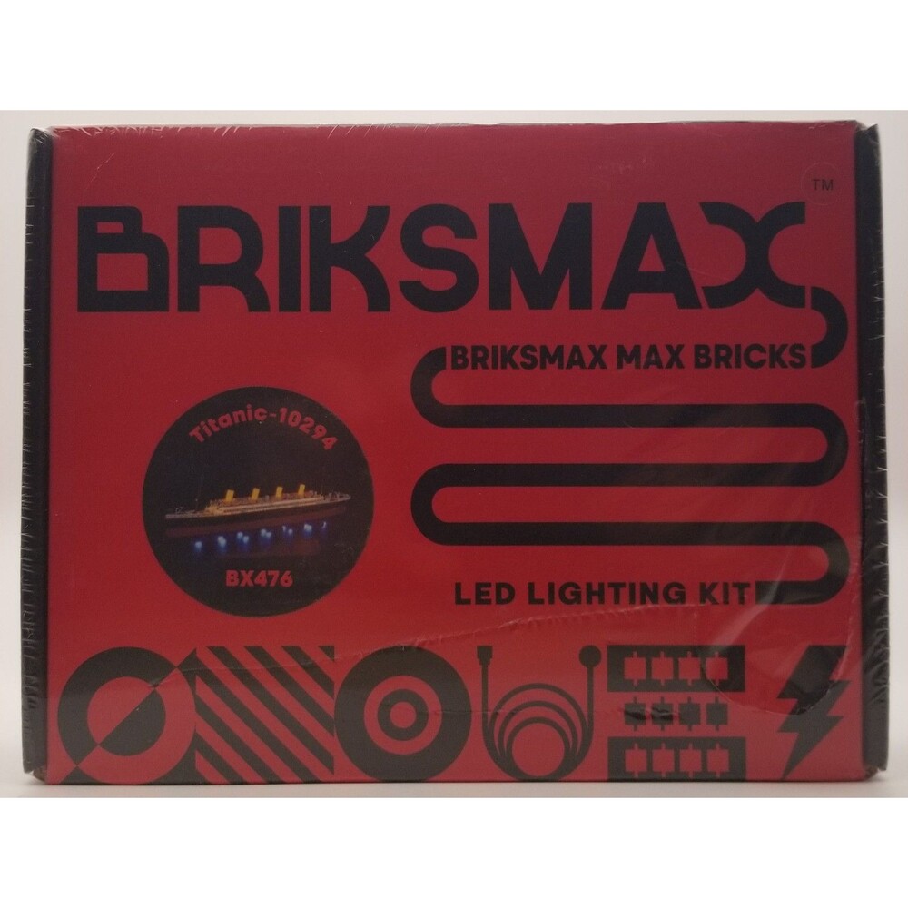 BRIKSMAX Led Lighting Kit for Creator Titanic - Compatible with Lego 10294